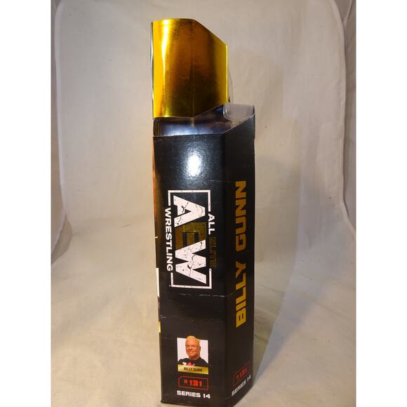 AEW Unrivaled Series 14 Billy Gunn CHASE 1/5000 Action Figure NEW SEALED! - Picture 4 of 6